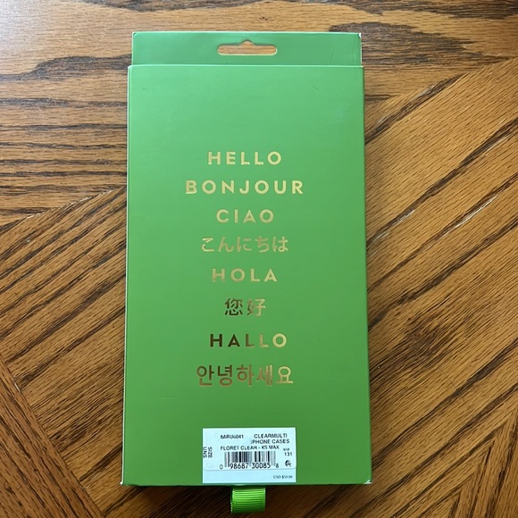 KATE SPADE floret- clear iPhone case for iPhone - Picture 4 of 4